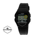 [Watchspree] [K] Casio Digital Black Resin Band Watch F94WA-8D F-94WA-8D F-94WA-8. 