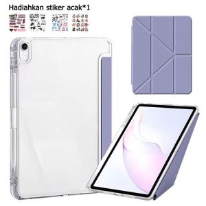 Case For Redmi Pad SE 11 with Pen Slot For Redmi Pad Pro 12.1inch/POCO Pad 12.1 Casing Transparan Magnetic Protective