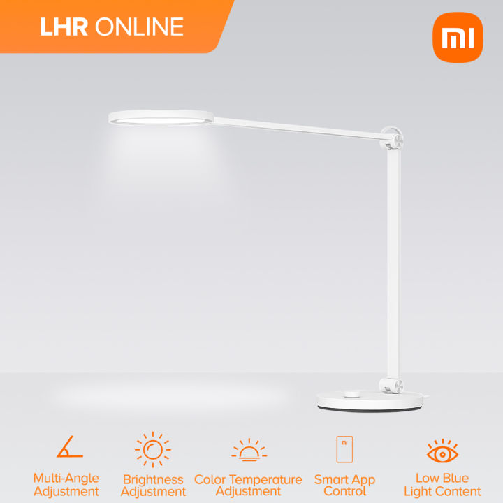 XIAOMI Mi Smart LED Desk Lamp Pro 4800K 700 Lumens with Brightness and  Color Temperature Adjustment 14W works with Smart APP control Model:MJTD02YL