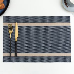 Table Placemat PVC Table Cloth Pad Mat Anti Slip Washable Decorate Dinner Kitchenware Tableware Table Linen