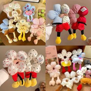 เครื่องประดับศีรษะ มัลติฟังก์ชั่นและใช้งานได้จริง แถบคาดผม เติมฝ้าย น่ารัก รายละเอียด โดดเด่น หลายสี