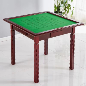 Mahjong Table Wood Foldable For Fun Foldable Mahjong Table Portable Table Portable Mahjong Table Desk Dual-Use Chess and Card Table Bar Movable 麻将桌