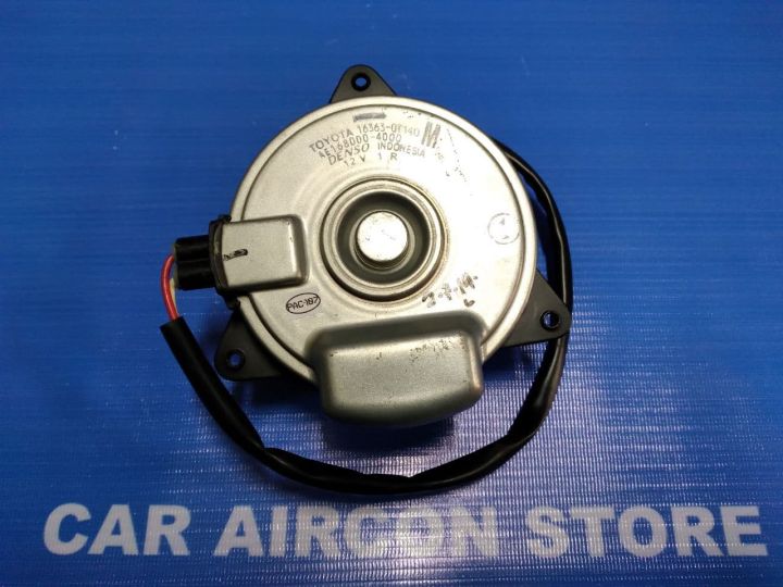 DENSO ORIGINAL TOYOTA ALTIS 2014-2016 car aircon radiator fan motor ...