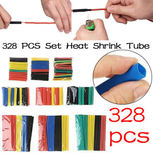 328 PCS Set Heat Shrink Tube Assorted Insulation Shrinkable Tube