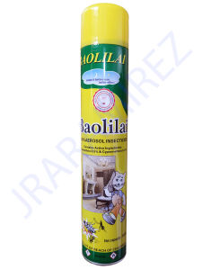 Baolilai 0.65% Aerosol Insecticide Spray Mosquito Killer 750ML Large (Original) Lemon Scent