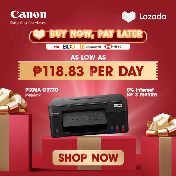 Canon Printer PIXMA G3730 Multi-function Print Scan Copy Wi-Fi - Main Image