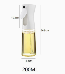 DIODIY High Quality 200ml Cooking Oil Sprayer Glass Oil Dispenser Baking Spray Bottle Food Grade Kitchen tool