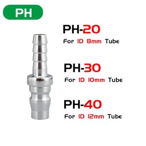 Metal Quick Coupler Heavy Duty Air Hose Connector Fittings PP PF PH PM SP SF SH SM (20/30/40)