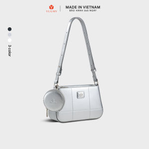 Túi Yuumy (Thời trang nữ hiện đại kèm ví mini size 24 - Túi đeo chéo da Glossy YN311)