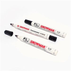 Klik-Beli Spidol Permanen Snowman Marker G-12 Spidol Permanent Tidak Bisa Hapus