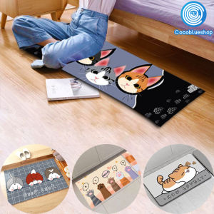พรมเช็ดเท้า พรมเช็ดเท้าน่ารักๆ พรมปูพื้นห้อง พรมห้องน้ำ พรม พรมปูพื้นในห้องครัว พรมปูพื้น พรมดักฝุ่น พรมตกแต่งบ้าน พรมน้ำ มี 2 ขนาด
