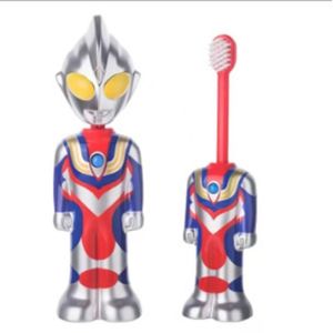 ROLL Bounce Ultraman Toothbrushes Soft Bristle Retractable Student Toothbrush Funny Cartoon Childrens Toothbrush Oral Care Supplies