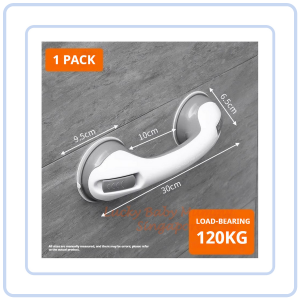 【Pure Care】 Safety Helping Handle Anti Slip Handrail Bathroom Shower Bar For Elderly