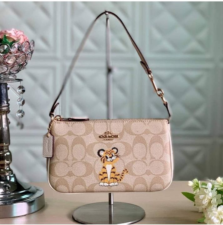 Coach C7699 Nolita 19 In Signature Canvas With Tiger In Light Khaki orders Chalk