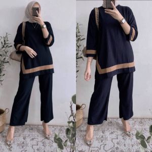 ONE SET AMIRA BAHAN RAJUT PREMIUM TERBARU BY ALYAZEA STORE