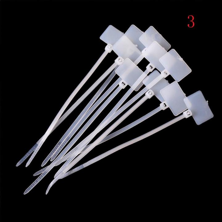 Shyli 100Pcs RJ45 RJ12 Wire Power Cable Label Mark Tags Self-Locking ...