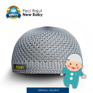 Dejubah - Peci Rajut Bayi (USIA 0-3 TAHUN) Elastis Super Premium