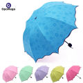 Magic Folding Sun Rain Umbrella  Windproof Payong Flowering Umbrella Cover. 