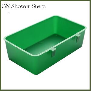 [GN Store] Multifunction Creative Green Food Tray Parrot Bathtub Animal Cage Shower Box