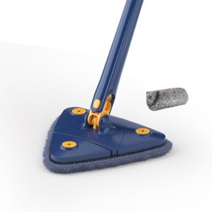 Automatic Spin Mop Self Wringing Hands Free Triangle Mop Multi Function Floor Cleaning Tool Easy Home Use