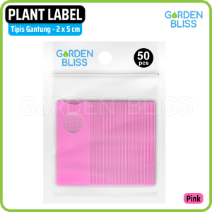 1 Pack (50 Pcs) - Plant Label Name Tag - Label Penanda Tanaman Model Hanging Ring - Gantung 2x5 cm