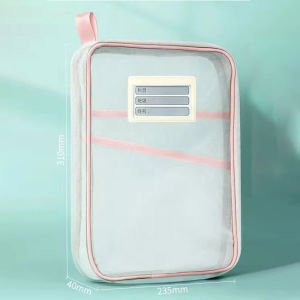 【Free-sun】 A4 กระเป๋าแฟ้ม มีหูหิ้ว จัดเก็บข้อสอบ+เอกสาร นักเรียน/ออฟฟิศ สําหรับใส่จัดเก็บเอกสาร แผ่นในโปร่งแสง