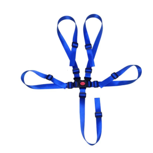 Child Safety Harness Belt 5 Point Adjustable Strap Suitable for Use in Strollers High Chairs and Pushchairs Dining Seats