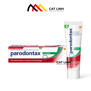 Kem đánh răng Parodontax Fluorid Đức 75ml chống chảy máu chân răng ngăn ngừa viêm lợi nướu