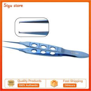 1pcs Eyelid Tweezers 8.5cm Ophthalmic Micro Forceps with Teeth Ophthalmic Instrument Health equipment