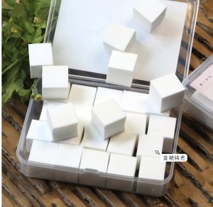 Mút bông dặm ombre chuyên dụng làm móng tay nail - Set 20 cái 1 hộp ( không bao gồm nhíp)