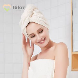 2Pcs Thickened Pineapple Triangle Dry Hair Cap Fiber Dry Hair Cap Absorbent Shower Cap Dry Hair Cap