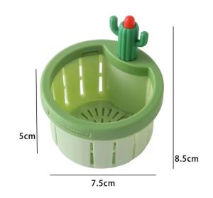 Penyaring Wastafel Kaktus Filter Sink / Keranjang Saringan Filter Wastafel Cuci Piring / Penyaring Kotoran Wastafel Bentuk Kaktus