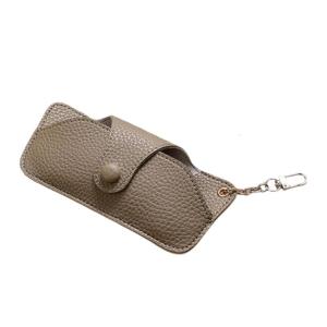 Multiuse PU Leather Glasses Holder for Everyday Use with Flock Inner Layer for Lens Protections Various Type Glasses