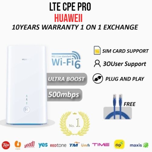 WiFi Router Sim Card Modem BOOST 5G Pro CPE LTE Cat12 Up To 600Mbps 2