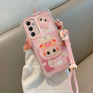 Samsung A56 5G Case For Samsung A56 5G【New painting bracelet + doll soft case cartoon cute female boy camera protection phone case cover】