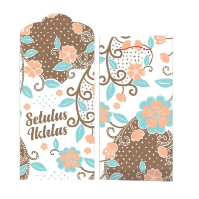 TM Angpau Raya / Sampul Raya Batik TM196-002 10s - 12 Variants