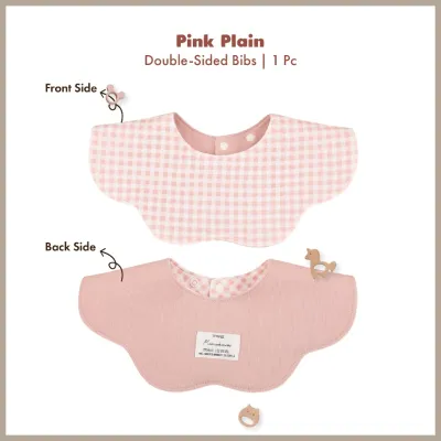 Day One 🍃 0-3 Years Baby U-Shape Bib Soft Cotton Tuala Air Liur Newborn & Kanak-Kanak
