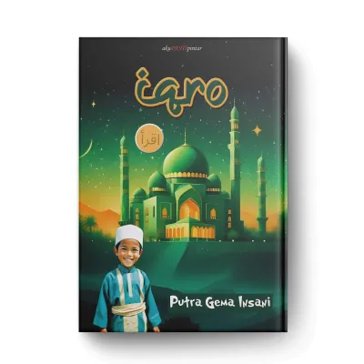Buku Kitab Iqro & Juz Amma Anak Custom Nama & Foto Anak - Ukuran Besar A5 COVER custom