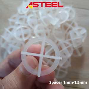 ASTEEL Spacer Alat Perata Pasang Keramik Dua Ukuran Dalam Satu 1mm & 1.5mm Lebih Hemat Berkualitas