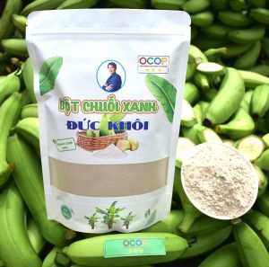 500g BỘT CHUỐI XANH ĐỨC KHÔI