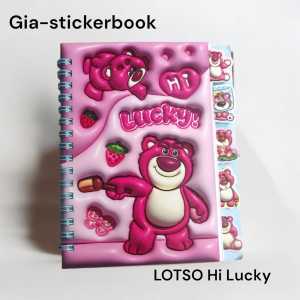 BINDER BOOK STIKER BUKU JOURNALING BUKU STIKER SANRIO | BUKU STIKER LOTSO BINDER BOOK STIKER SANRIO