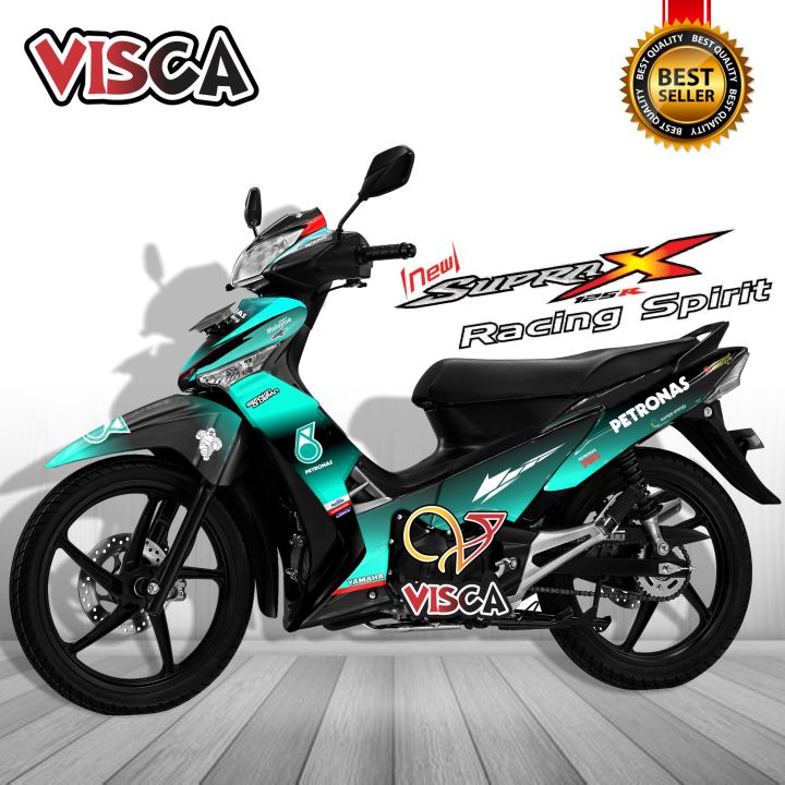 Decal Supra X 125 R Modif Keren Stiker Supra X 125 R Full Body