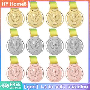 [พร้อมส่ง] 12 ชิ้น สีบรอนซ์เงินทองรางวัลเด็กเหรียญผู้ชนะรางวัลBadgeเกมเด็กรางวัล