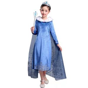 Princess Elsa Aurora Belle Rapunzel Dress Up Costume for Kids / Birthday Party suitable for 2 to 12 years old ready stock in SG