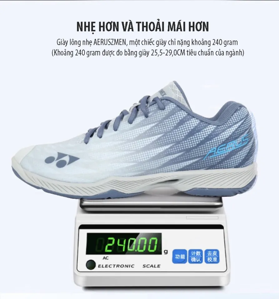 giày cầu lông yonex AERUS SHBAZ2 mẫu mới chuyên nghiệp mà cam Giày