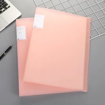 SKY แฟ้มโชว์เอกสาร A3 30 แผ่น แฟ้มใสแบบสอด ซองใสเอกสาร แฟ้มเอกสาร PP กันน้ำ File Display Book File Holder