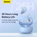 Tai nghe không dây Baseus Bowie WM02 thế hệ mới nhất với Bluetooth 5.3 với cơ chế chống ồn chủ động độ nhậy cao. 