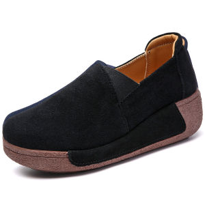Free Shipping Spring New Collection: Korean-Style Fashionable Women’S Leather Sneakers Casual Shoes For Moms