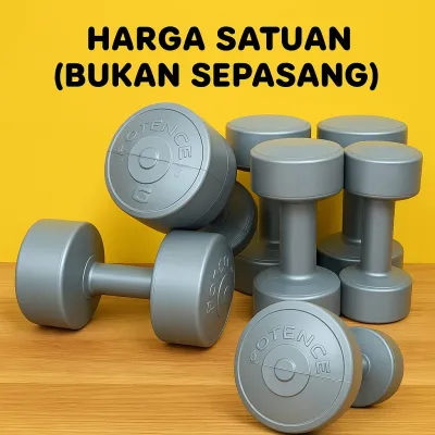 (Star) Barbel dumbell kosongan/tanpa isi UK 3 kg