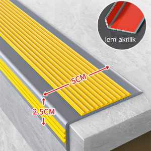【Ships within 24 hours】Stair anti-skid strip hemming outdoor step step pad edge closing strip indoor anti-collision sticker corner protection tile self-adhesive strip